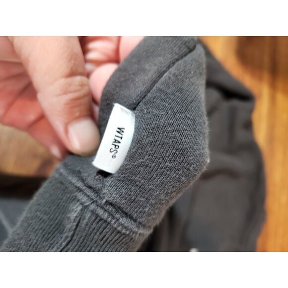Wtaps Size X 02 BROWN Logo Patch Sweatshirt - Picture 8 of 8